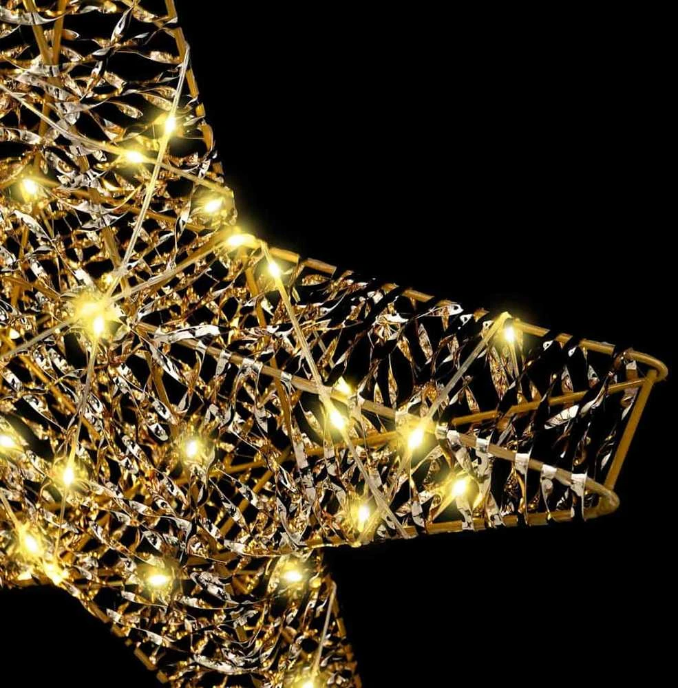 3D žvaigždė 50 LED Šilta balta 55 x 52.5 x 9 cm PET