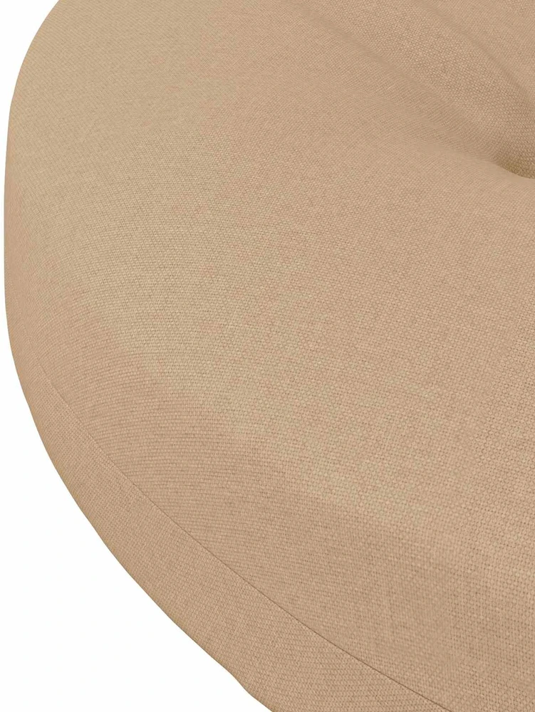 4 dalių sėdynės pagalvėlės 4 vnt. 100% poliesteris Smėlio