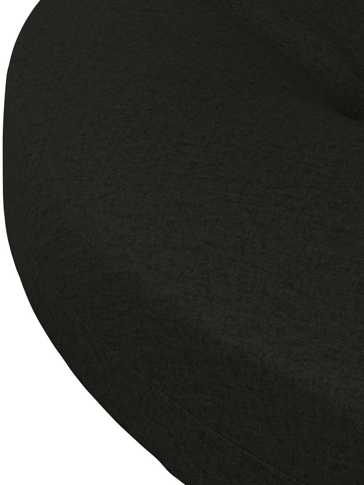 4 dalių sėdynės pagalvėlės 4 vnt. 100% poliesteris Juoda