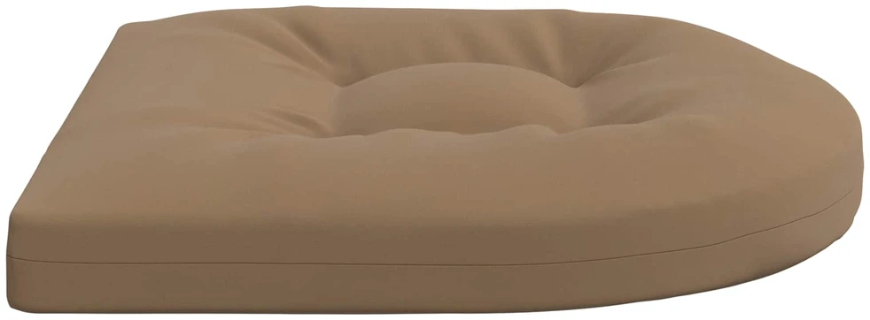 4 dalių sėdynės pagalvėlės 4 vnt. 100% poliesteris Taupe