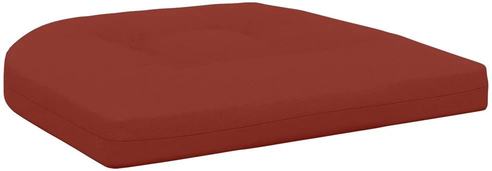 4 dalių sėdynės pagalvėlės 4 vnt. 100% poliesteris Raudona