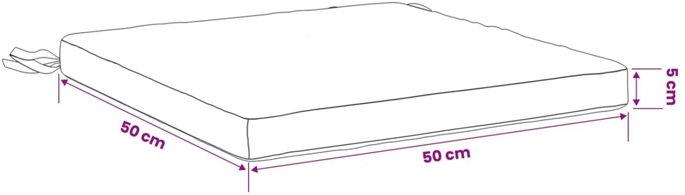 4 dalių sėdynės pagalvėlės SOEST 4 vnt. 100% poliesteris