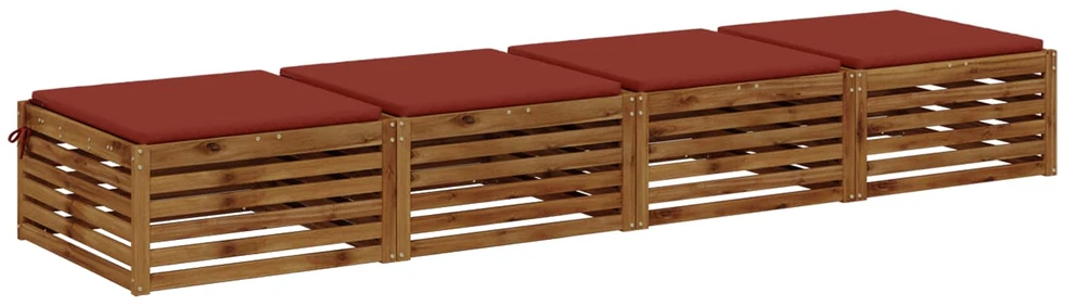 4 dalių sėdynės pagalvėlės SOEST 4 vnt. 100% poliesteris