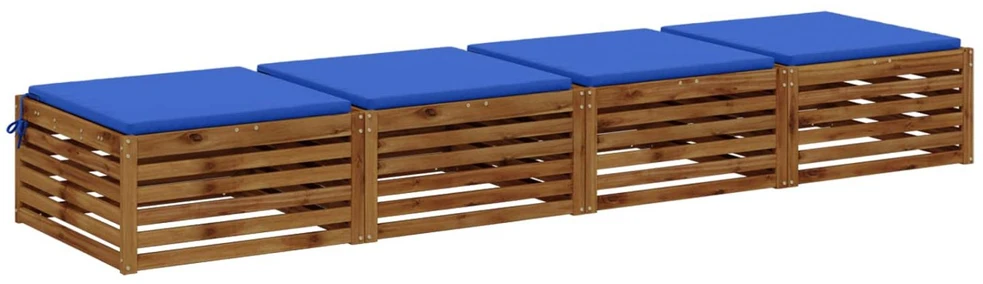 4 dalių sėdynės pagalvėlės SOEST 4 vnt. 100% poliesteris