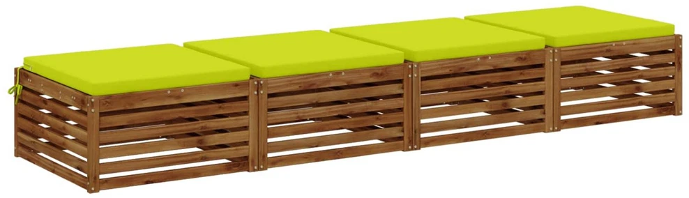 4 dalių sėdynės pagalvėlės SOEST 4 vnt. 100% poliesteris