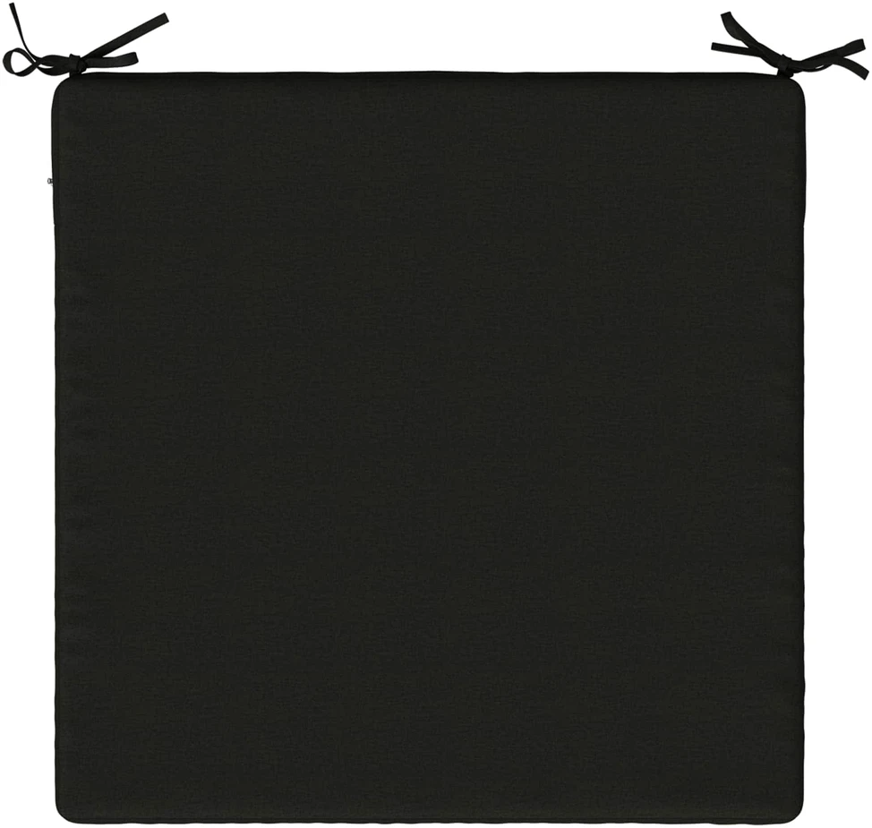 4 dalių sėdynės pagalvėlės SOEST 4 vnt. 100% poliesteris Juoda