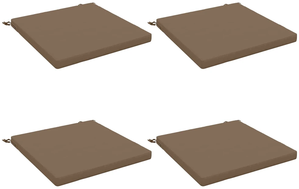 4 dalių sėdynės pagalvėlės SOEST 4 vnt. 100% poliesteris Taupe