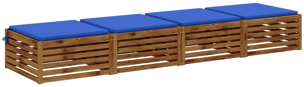 4 dalių sėdynės pagalvėlės SOEST 4 vnt. 100% poliesteris