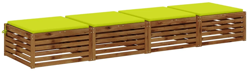 4 dalių sėdynės pagalvėlės SOEST 4 vnt. 100% poliesteris