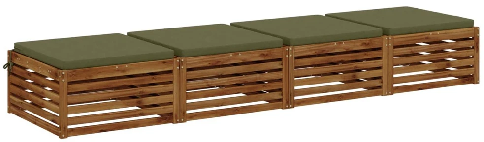 4 dalių sėdynės pagalvėlės SOEST 4 vnt. 100% poliesteris