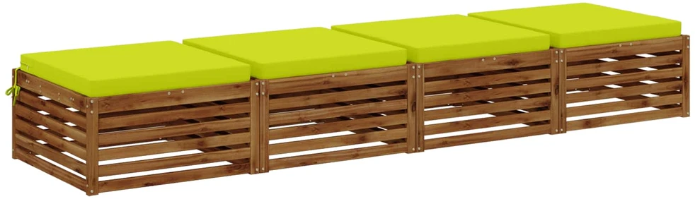4 dalių sėdynės pagalvėlės SOEST 4 vnt. 100% poliesteris