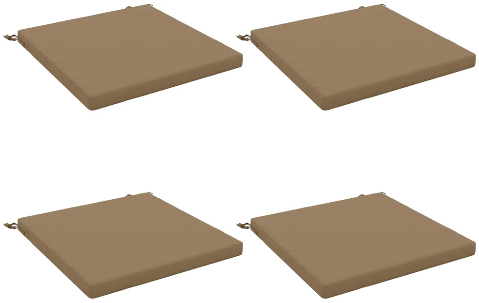 4 dalių sėdynės pagalvėlės SOEST 4 vnt. 100% poliesteris Taupe