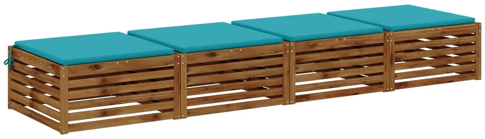 4 dalių sėdynės pagalvėlės SOEST 4 vnt. 100% poliesteris Turkio