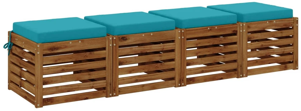 4 dalių sėdynės pagalvėlės SOEST 4 vnt. 100% poliesteris Turkio