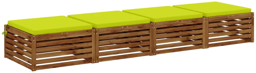 4 dalių sėdynės pagalvėlės SOEST 4 vnt. 100% poliesteris