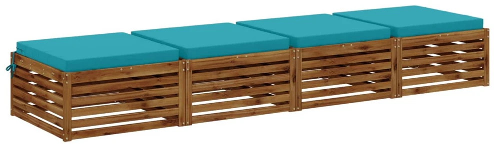 4 dalių sėdynės pagalvėlės SOEST 4 vnt. 100% poliesteris Turkio