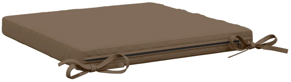 4 dalių sėdynės pagalvėlės SOEST 4 vnt. 100% poliesteris Taupe