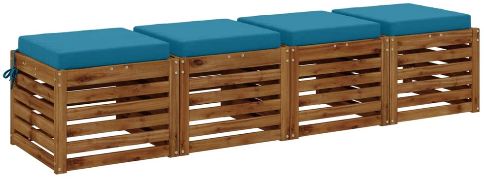 4 dalių sėdynės pagalvėlės SOEST 4 vnt. 100% poliesteris