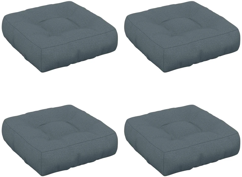 4 dalių sėdynės pagalvėlės VIANEN 4 pcs 100% poliesteris Mėlyna