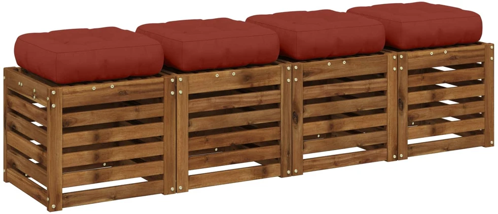 4 dalių sėdynės pagalvėlės VIANEN 4 pcs 100% poliesteris