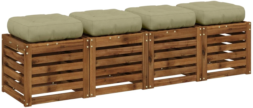 4 dalių sėdynės pagalvėlės VIANEN 4 pcs 100% poliesteris