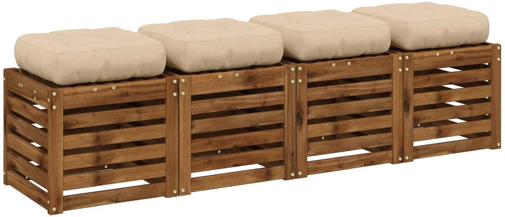 4 dalių sėdynės pagalvėlės VIANEN 4 pcs 100% poliesteris