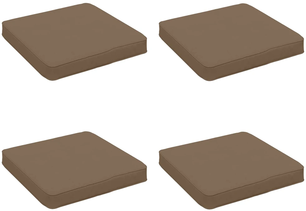 4 dalių sėdynės pagalvėlės VUGHT 4 vnt. 100% poliesteris Taupe