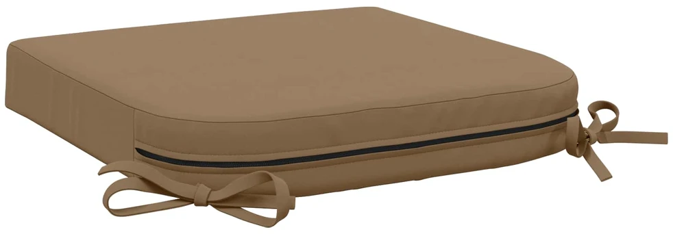 4 dalių sėdynių pagalvėlės SOEST 4 pcs 100% poliesteris Taupe
