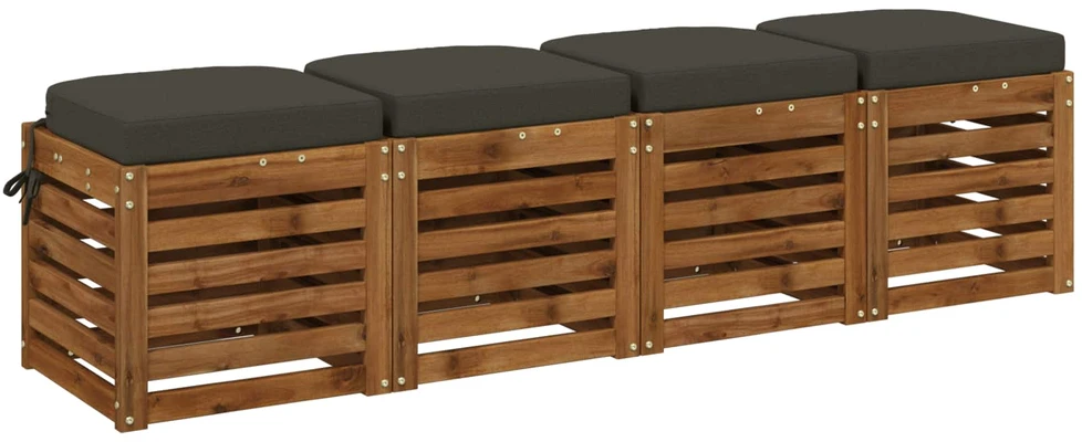 4 dalių sėdynių pagalvėlės SOEST 4 pcs 100% poliesteris