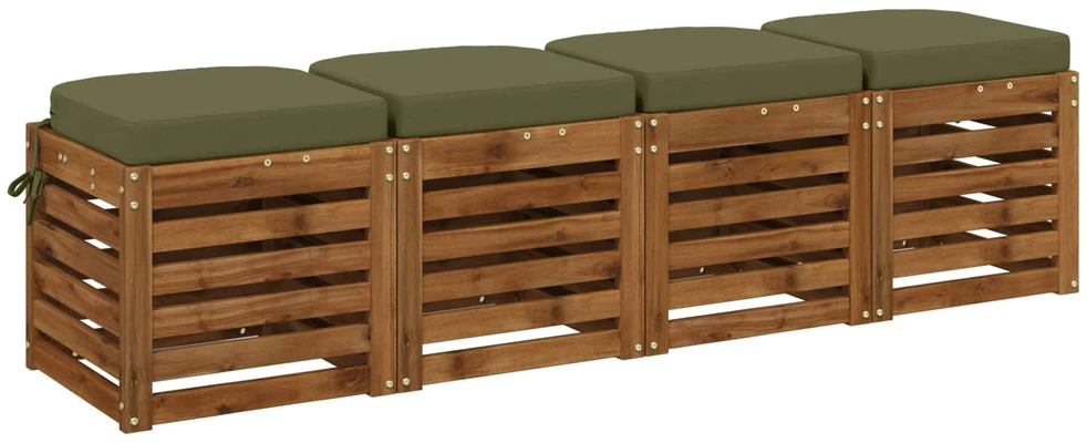 4 dalių sėdynių pagalvėlės SOEST 4 pcs 100% poliesteris