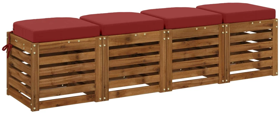 4 dalių sėdynių pagalvėlės SOEST 4 pcs 100% poliesteris