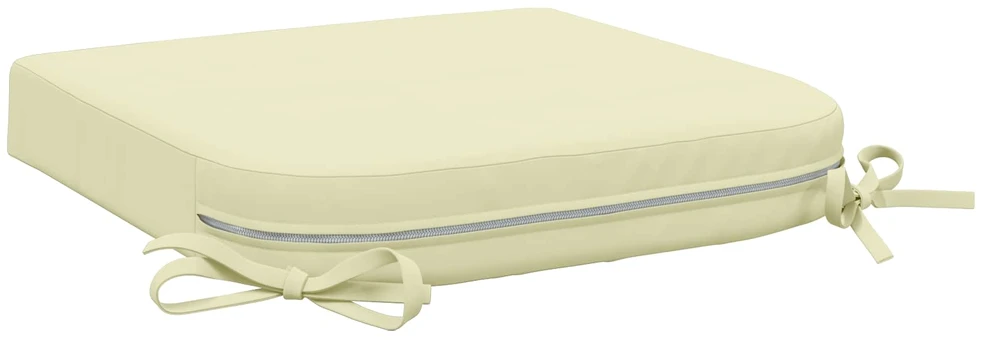 4 dalių sėdynių pagalvėlės SOEST 4 pcs 100% poliesteris Kreminė