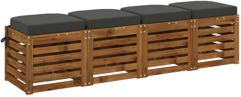 4 dalių sėdynių pagalvėlės SOEST 4 pcs 100% poliesteris
