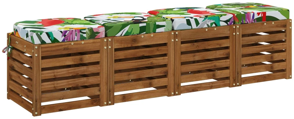 4 dalių sėdynių pagalvėlės SOEST 4 pcs 100% poliesteris
