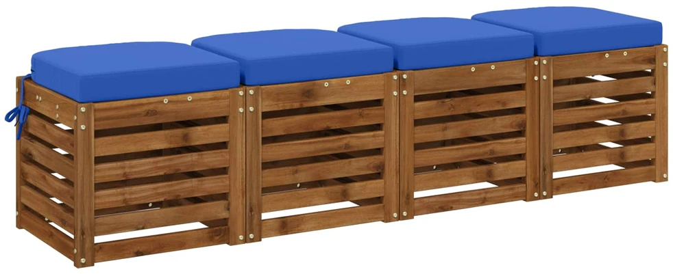 4 dalių sėdynių pagalvėlės SOEST 4 pcs 100% poliesteris