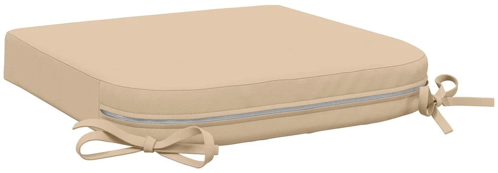4 dalių sėdynių pagalvėlės SOEST 4 pcs 100% poliesteris Kreminė