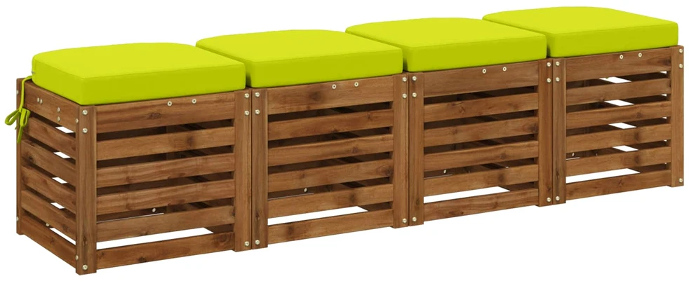 4 dalių sėdynių pagalvėlės SOEST 4 pcs 100% poliesteris