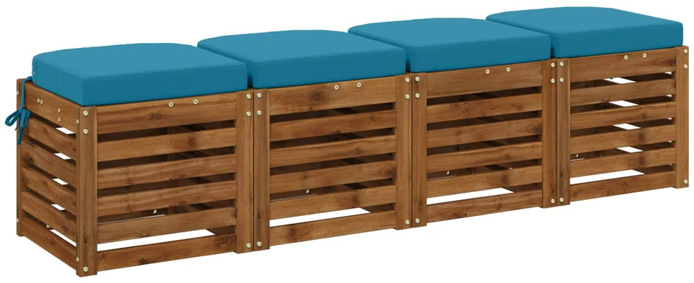 4 dalių sėdynių pagalvėlės SOEST 4 pcs 100% poliesteris