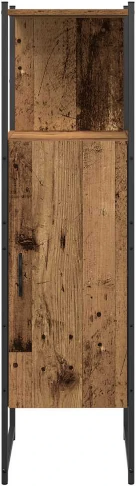 Vonios baldų rinkinys 4 vnt. Ruda 33 x 33 x 185,5 cm