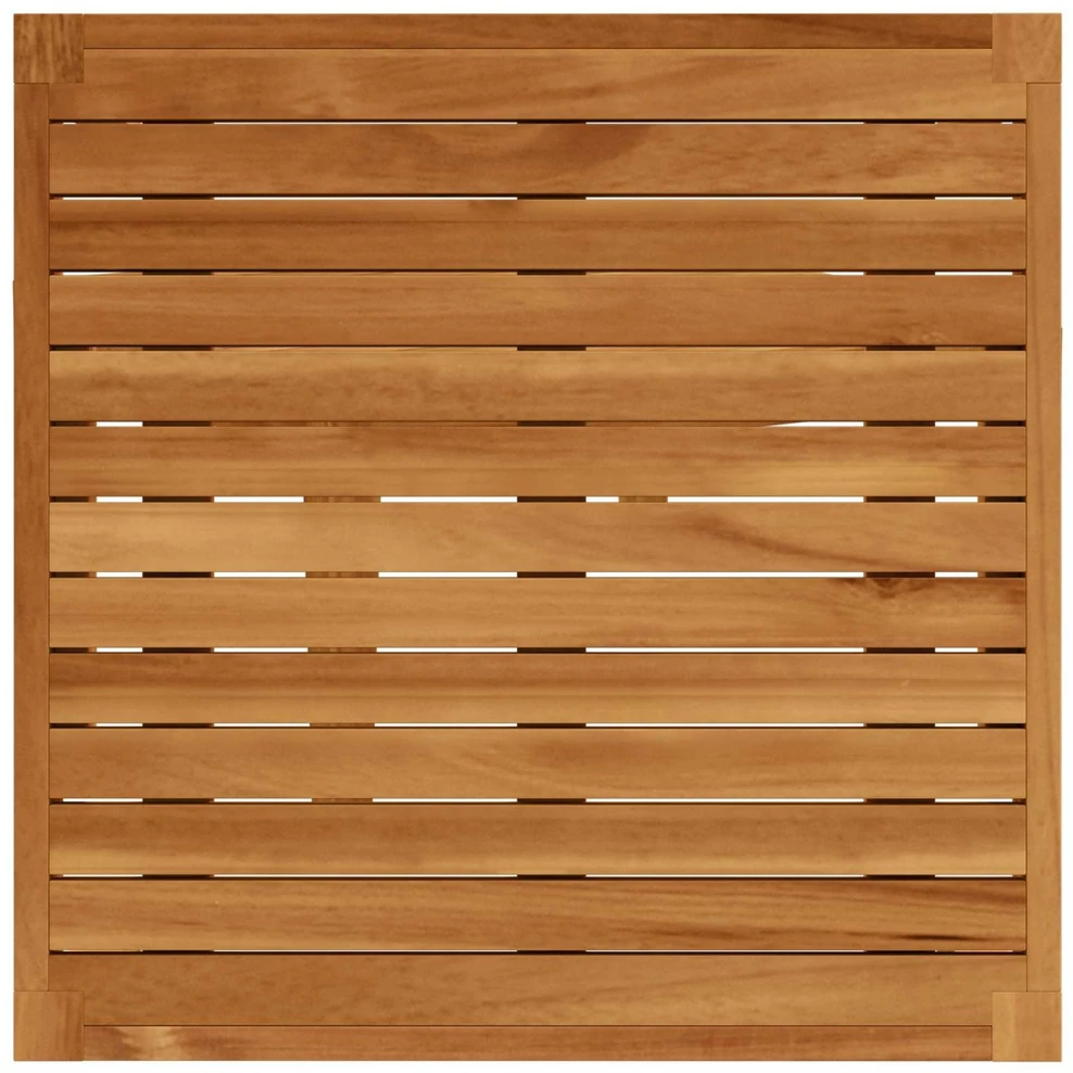 4 vnt. Kietas akacijos medienos ir virvės Natūrali