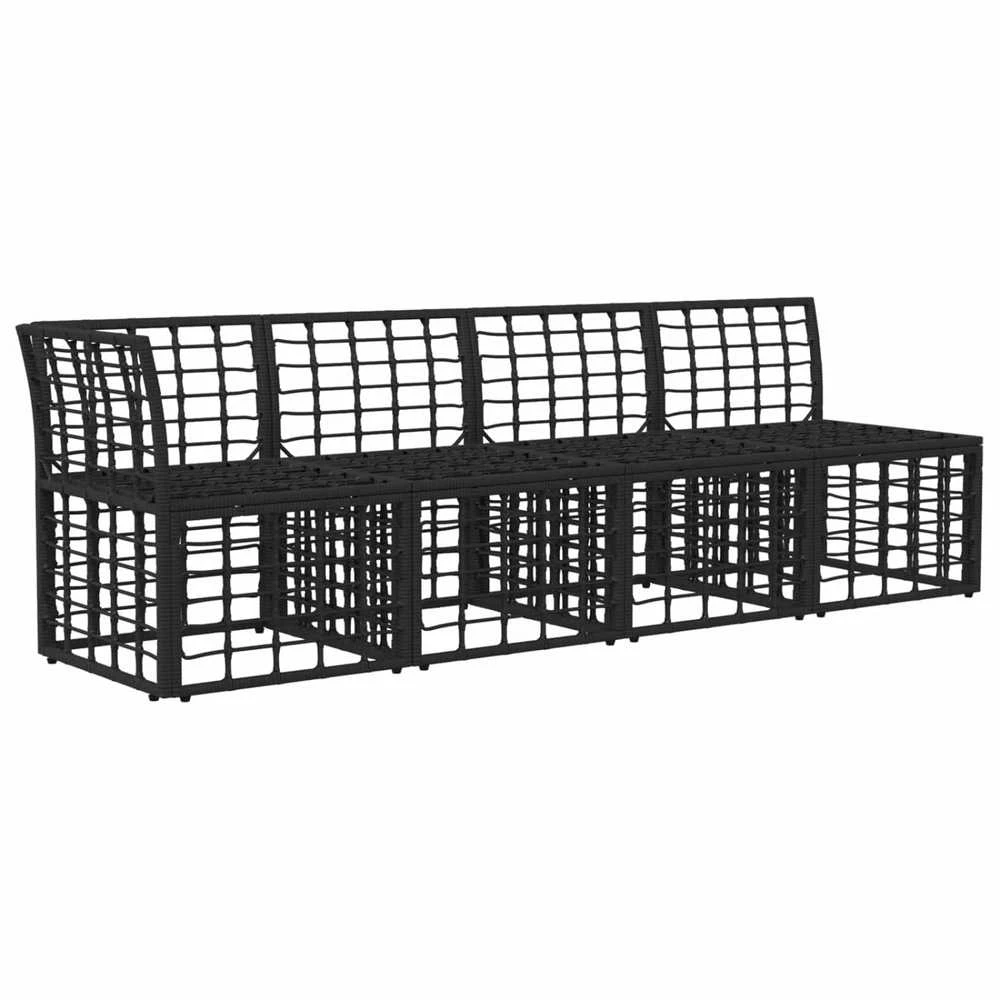 4 sėdimų vietų sodo sofa su kaire ranka 4 vnt. 4-Vietų skaičius