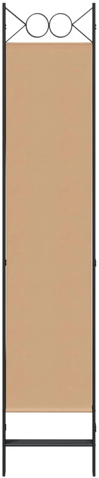 4-skydelis kambario skirstytuvas Smėlio 160 x 200 cm Audinys