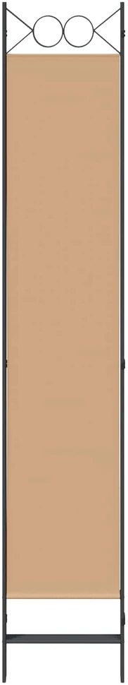 4-skydelis kambario skirstytuvas Smėlio 160 x 220 cm Audinys