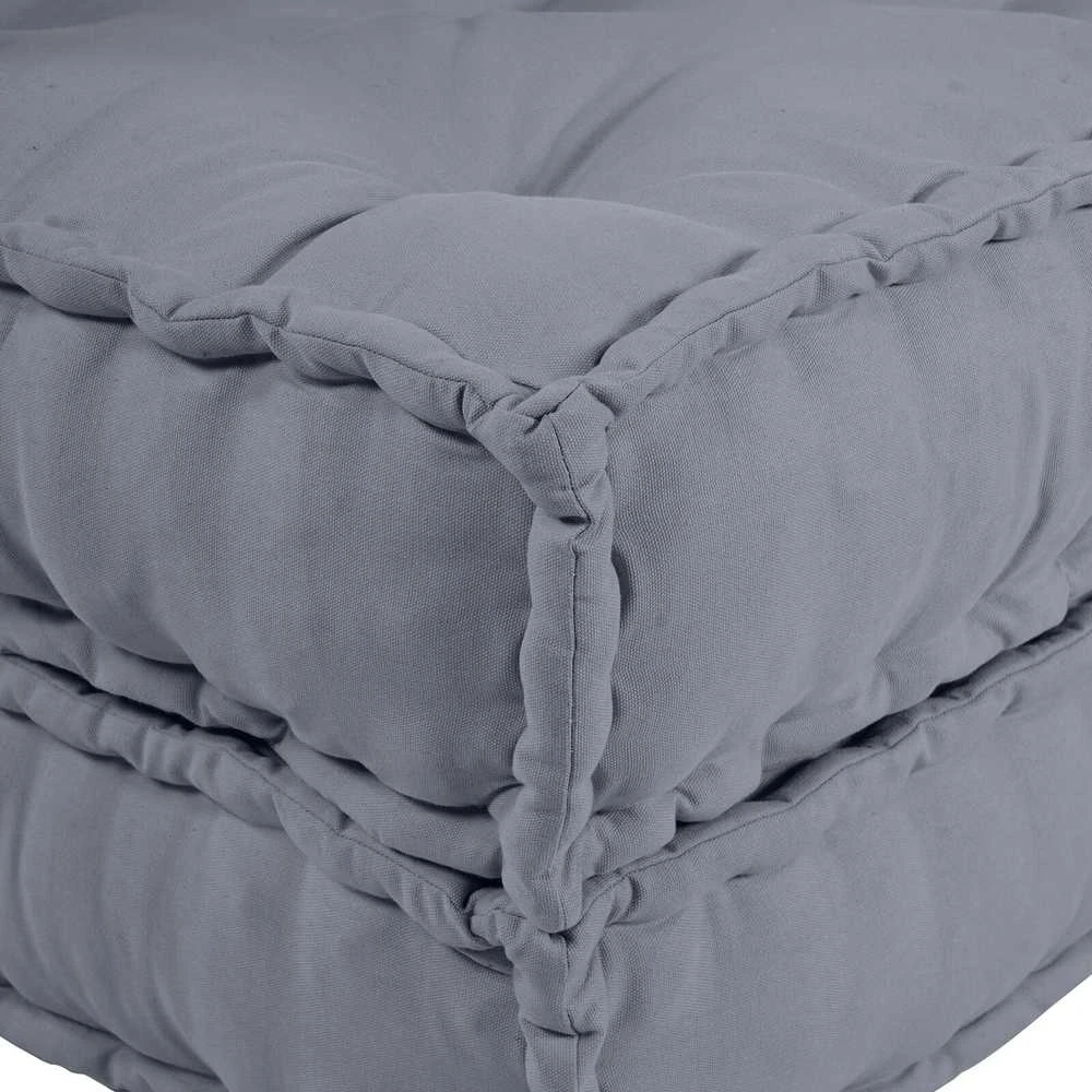 Modulinė sofa Audinys Pilka 210 x 140 x 56 cm