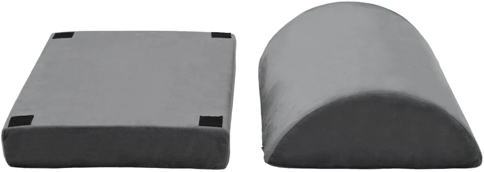 44 x 29 x 17 cm Tvirtas PU putos Pilka