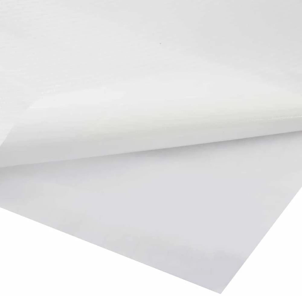 4D Automobilio plėvelės, 2vnt., baltos, 100x150cm