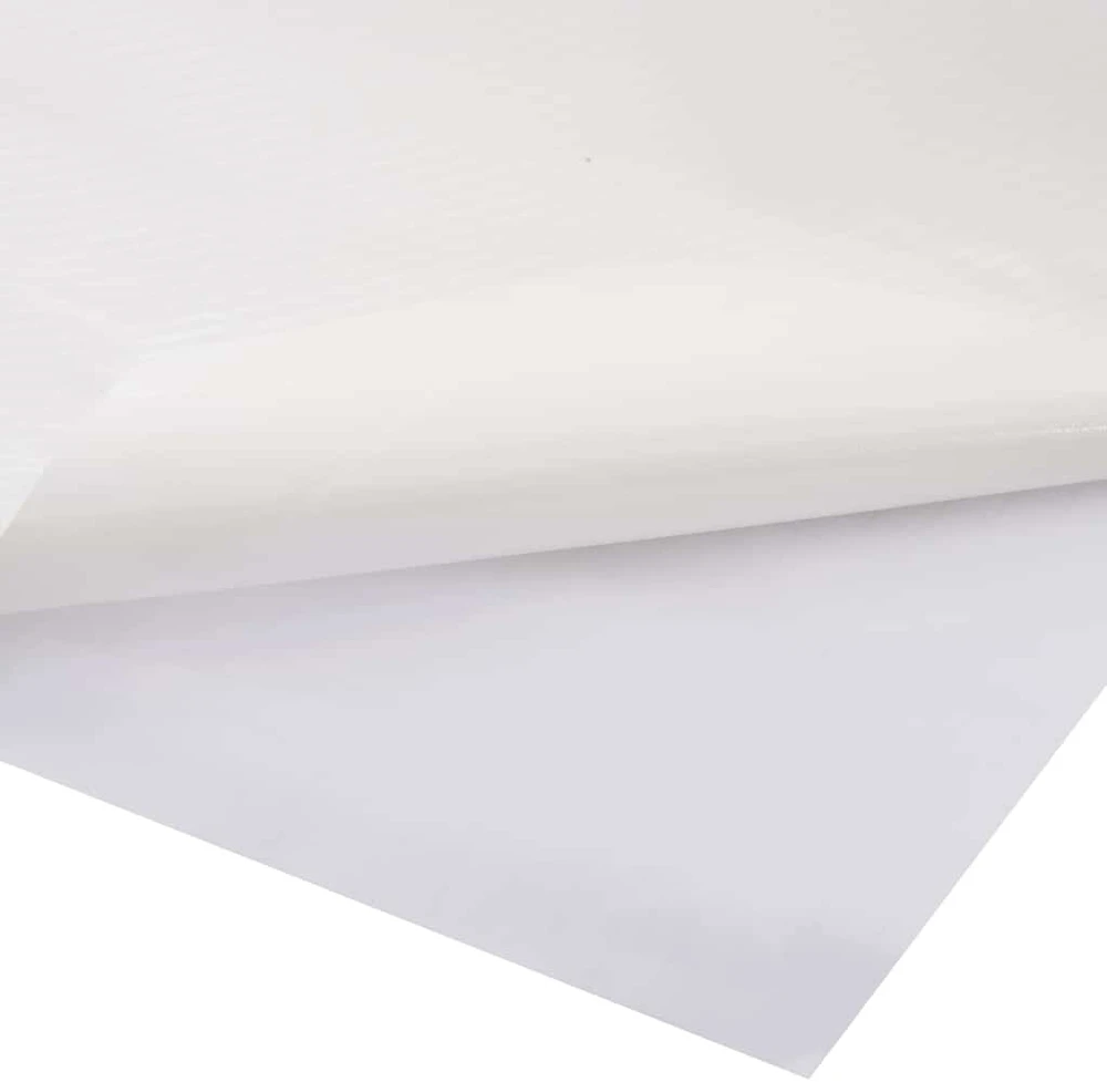 4D Automobilio plėvelės, 2vnt., baltos, 100x150cm+50x150cm