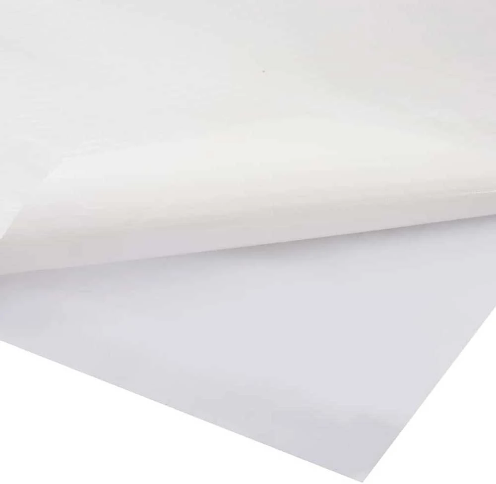 4D Automobilio plėvelės, 2vnt., baltos, 100x150cm+50x150cm