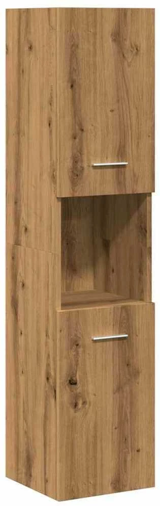 5 dalių vonios baldų komplektas Artisan Oak Engineered Wood