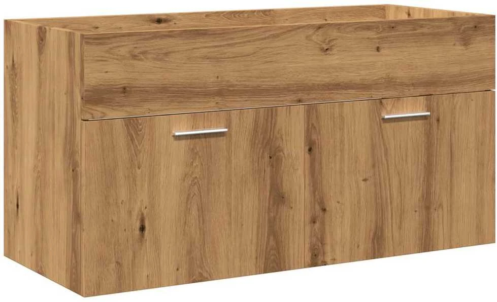 5 dalių vonios baldų komplektas Artisan Oak Engineered Wood